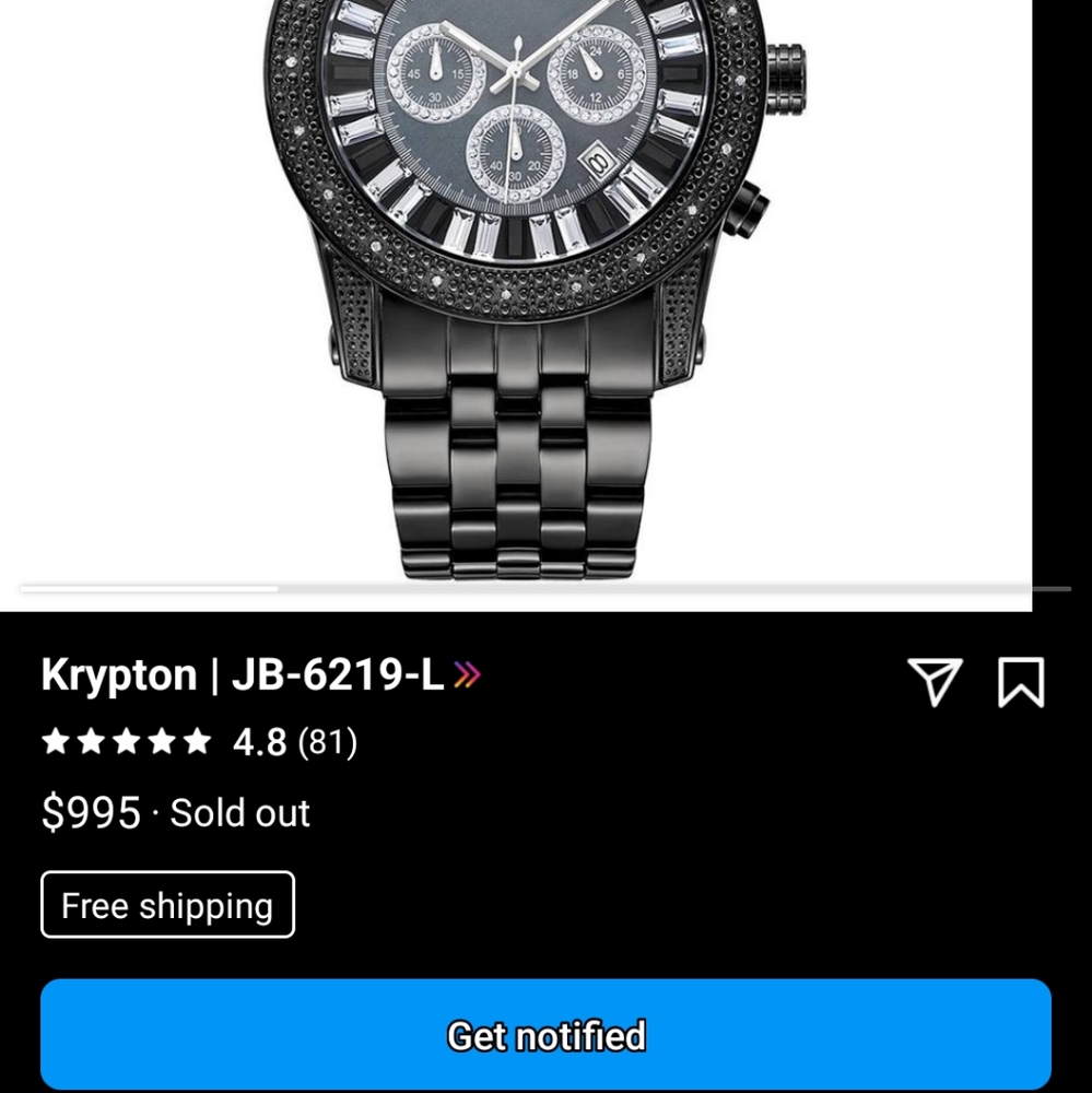 JBW Men's Watch